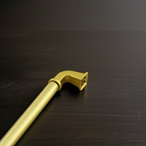 Alfa Metal Mat Gold Altın Kulp 224 Mm Mobilya Çekmece Mutfak Dolabı Dolap Kapak Kulpları Kulb Kulpu