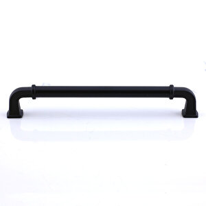 Alfa Metal Mat Siyah Kulp 192 Mm 19.2 Cm Mobilya Çekmece Mutfak Dolabı Dolap Kapak Kulp Kulb Kulpu