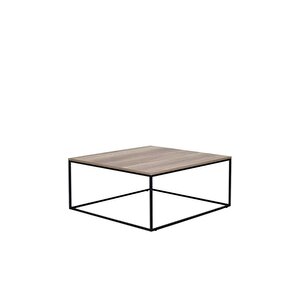 Profile Kare Orta Sehpa - Açık Ceviz (tori) 80x42x80 Cm (gxyxd)