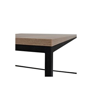 Profile Kare Orta Sehpa - Açık Ceviz (tori) 80x42x80 Cm (gxyxd)