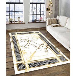 Shine M(203) Dijital Baskılı Saçaksız Mutfak Koridor Yolluk Salon Yatak Odası Halısı 120x300 cm