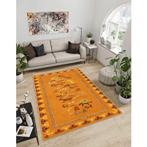 Shine M(9) Dijital Baskılı Saçaksız Mutfak Koridor Yolluk Salon Yatak Odası Halısı 120x180 cm