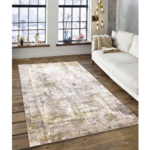 Shine M(184) Dijital Baskılı Saçaksız Mutfak Koridor Yolluk Salon Yatak Odası Halısı 180x350 cm