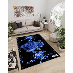 Shine M(3) Dijital Baskılı Saçaksız Mutfak Koridor Yolluk Salon Yatak Odası Halısı 160x300 cm