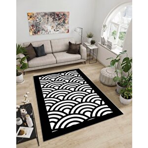 Shine M(185) Dijital Baskılı Saçaksız Mutfak Koridor Yolluk Salon Yatak Odası Halısı 80x100 cm