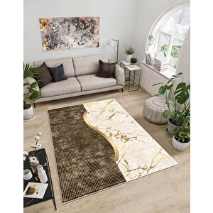 Shine M(58) Dijital Baskılı Saçaksız Mutfak Koridor Yolluk Salon Yatak Odası Halısı 100x450 cm