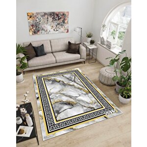 Shine M(37) Dijital Baskılı Saçaksız Mutfak Koridor Yolluk Salon Yatak Odası Halısı 180x350 cm