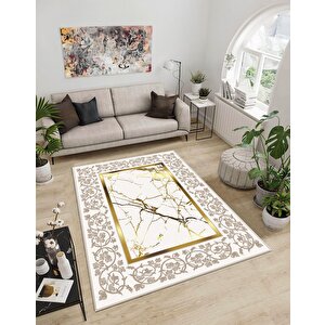 Shine M(15) Dijital Baskılı Saçaksız Mutfak Koridor Yolluk Salon Yatak Odası Halısı 200x500 cm