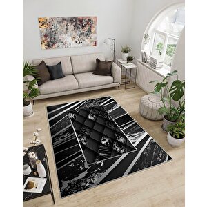 Shine M(49) Dijital Baskılı Saçaksız Mutfak Koridor Yolluk Salon Yatak Odası Halısı 120x450 cm