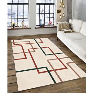 Shine M(196) Dijital Baskılı Saçaksız Mutfak Koridor Yolluk Salon Yatak Odası Halısı 120x160 cm