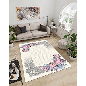 Shine M(287) Dijital Baskılı Saçaksız Mutfak Koridor Yolluk Salon Yatak Odası Halısı 160x300 cm