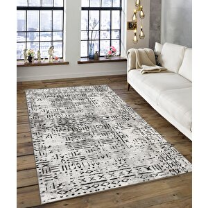 Shine M(171) Dijital Baskılı Saçaksız Mutfak Koridor Yolluk Salon Yatak Odası Halısı 180x450 cm