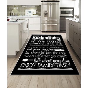 Shine M(259) Dijital Baskılı Saçaksız Mutfak Koridor Yolluk Salon Yatak Odası Halısı 200x250 cm