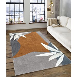 Shine M(117) Dijital Baskılı Saçaksız Mutfak Koridor Yolluk Salon Yatak Odası Halısı 120x450 cm