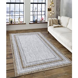 Shine M(115) Dijital Baskılı Saçaksız Mutfak Koridor Yolluk Salon Yatak Odası Halısı 160x200 cm