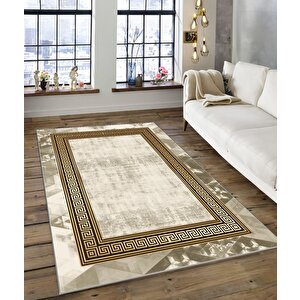 Shine M(138) Dijital Baskılı Saçaksız Mutfak Koridor Yolluk Salon Yatak Odası Halısı 160x230 cm