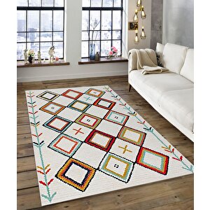 Shine M(189) Dijital Baskılı Saçaksız Mutfak Koridor Yolluk Salon Yatak Odası Halısı 180x400 cm