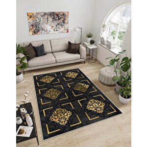 Shine M(71) Dijital Baskılı Saçaksız Mutfak Koridor Yolluk Salon Yatak Odası Halısı 150x200 cm