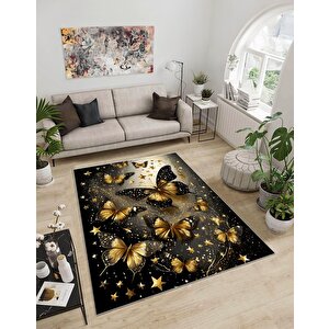 Shine M(281) Dijital Baskılı Saçaksız Mutfak Koridor Yolluk Salon Yatak Odası Halısı 60x150 cm