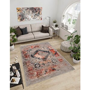 Shine M(173) Dijital Baskılı Saçaksız Mutfak Koridor Yolluk Salon Yatak Odası Halısı 200x500 cm