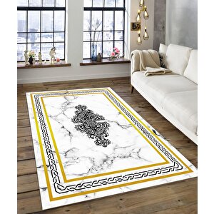 Shine M(183) Dijital Baskılı Saçaksız Mutfak Koridor Yolluk Salon Yatak Odası Halısı 80x100 cm