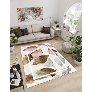 Shine M(264) Dijital Baskılı Saçaksız Mutfak Koridor Yolluk Salon Yatak Odası Halısı 160x200 cm