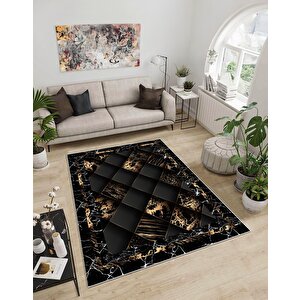 Shine M(53) Dijital Baskılı Saçaksız Mutfak Koridor Yolluk Salon Yatak Odası Halısı 80x150 cm