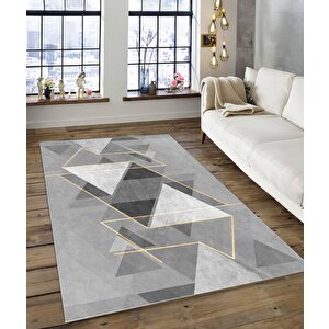 Shine M(139) Dijital Baskılı Saçaksız Mutfak Koridor Yolluk Salon Yatak Odası Halısı 160x200 cm
