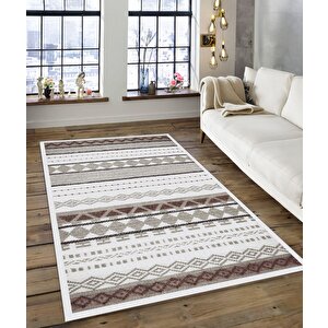 Shine M(168) Dijital Baskılı Saçaksız Mutfak Koridor Yolluk Salon Yatak Odası Halısı 120x450 cm