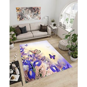 Shine M(290) Dijital Baskılı Saçaksız Mutfak Koridor Yolluk Salon Yatak Odası Halısı 80x150 cm