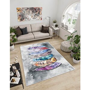 Shine M(88) Dijital Baskılı Saçaksız Mutfak Koridor Yolluk Salon Yatak Odası Halısı 150x200 cm