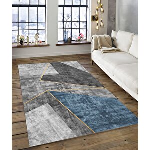 Shine M(107) Dijital Baskılı Saçaksız Mutfak Koridor Yolluk Salon Yatak Odası Halısı 160x200 cm