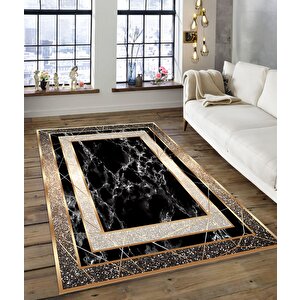 Shine M(152) Dijital Baskılı Saçaksız Mutfak Koridor Yolluk Salon Yatak Odası Halısı 160x200 cm