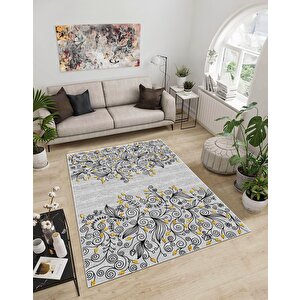Shine M(78) Dijital Baskılı Saçaksız Mutfak Koridor Yolluk Salon Yatak Odası Halısı 150x200 cm