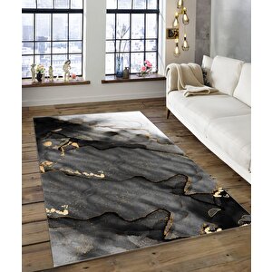 Shine M(191) Dijital Baskılı Saçaksız Mutfak Koridor Yolluk Salon Yatak Odası Halısı 160x230 cm