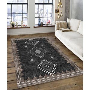 Shine M(195) Dijital Baskılı Saçaksız Mutfak Koridor Yolluk Salon Yatak Odası Halısı 120x250 cm