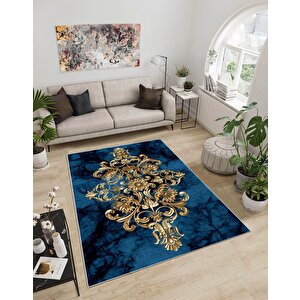 Shine M(65) Dijital Baskılı Saçaksız Mutfak Koridor Yolluk Salon Yatak Odası Halısı 80x50 cm