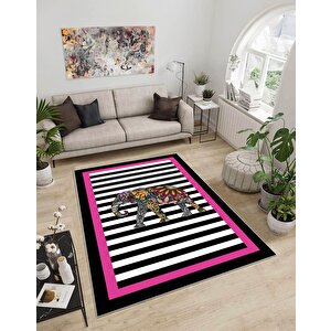 Shine M(66) Dijital Baskılı Saçaksız Mutfak Koridor Yolluk Salon Yatak Odası Halısı 160x200 cm