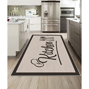 Shine M(244) Dijital Baskılı Saçaksız Mutfak Koridor Yolluk Salon Yatak Odası Halısı 60x250 cm