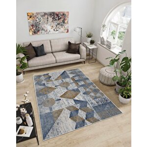 Shine M(186) Dijital Baskılı Saçaksız Mutfak Koridor Yolluk Salon Yatak Odası Halısı 120x200 cm