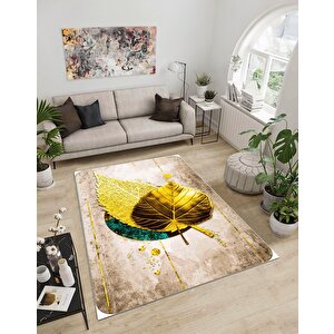 Shine M(266) Dijital Baskılı Saçaksız Mutfak Koridor Yolluk Salon Yatak Odası Halısı 80x150 cm