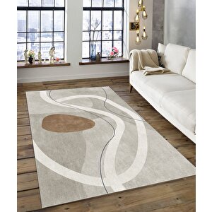 Shine M(106) Dijital Baskılı Saçaksız Mutfak Koridor Yolluk Salon Yatak Odası Halısı 120x400 cm