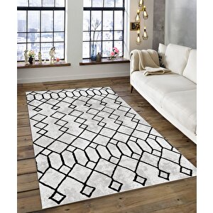 Shine M(140) Dijital Baskılı Saçaksız Mutfak Koridor Yolluk Salon Yatak Odası Halısı 160x300 cm