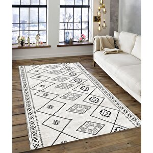 Shine M(132) Dijital Baskılı Saçaksız Mutfak Koridor Yolluk Salon Yatak Odası Halısı 160x200 cm