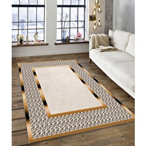Shine M(182) Dijital Baskılı Saçaksız Mutfak Koridor Yolluk Salon Yatak Odası Halısı 80x350 cm