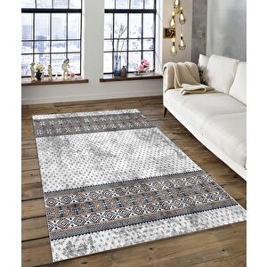 Shine M(149) Dijital Baskılı Saçaksız Mutfak Koridor Yolluk Salon Yatak Odası Halısı 160x200 cm