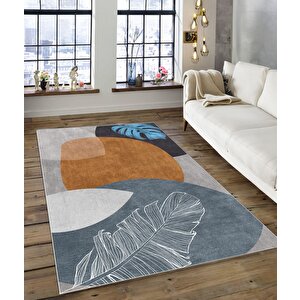 Shine M(155) Dijital Baskılı Saçaksız Mutfak Koridor Yolluk Salon Yatak Odası Halısı 200x300 cm