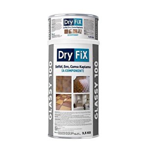 Dryfix Glassy100 Şeffaf Sıvı Camsı Kaplama 4 Kg