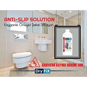 Dryfix Kayganlık Önleyici Şeffaf Solüsyon 1 Lt