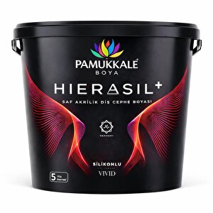 Pamukkale Hierasil %100 Saf Akrilik Silikonlu Dış Cephe Boyası 7.5 Lt Beyaz